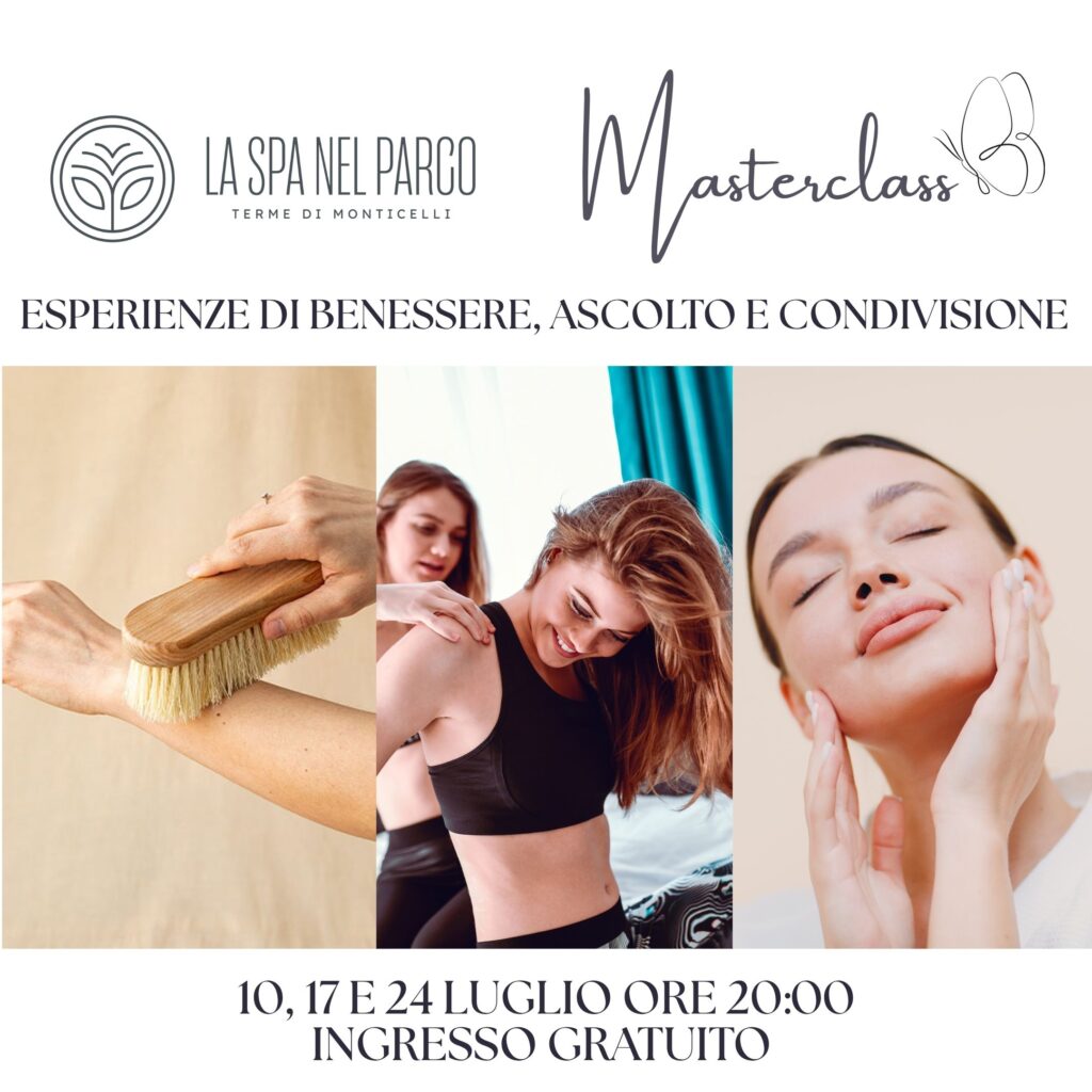 Masterclass La Spa nel Parco Terme di Monticelli