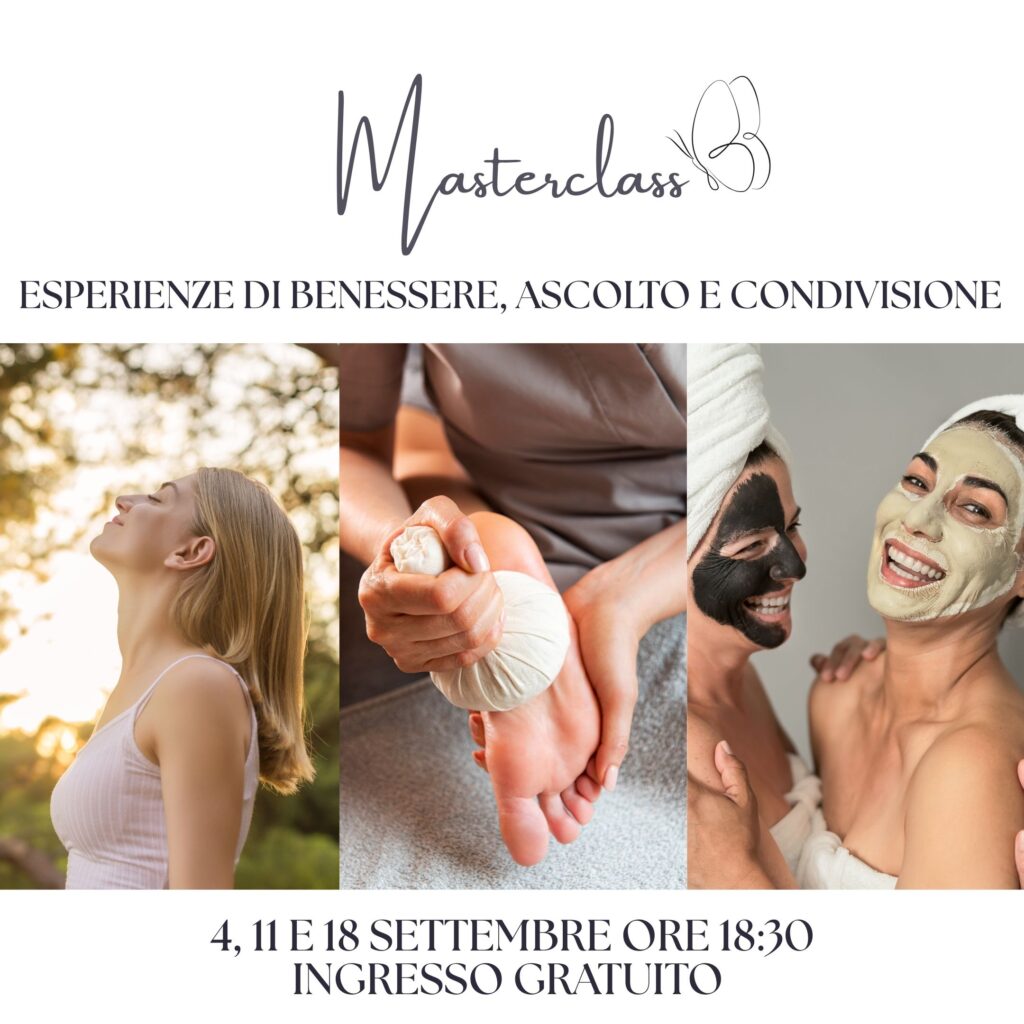 le masterclass della spa nel parco delle terme di monticelli, settembre 2025